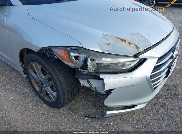 5NPD84LF1HH159075 2017 HYUNDAI ELANTRA Silver Vista frontal