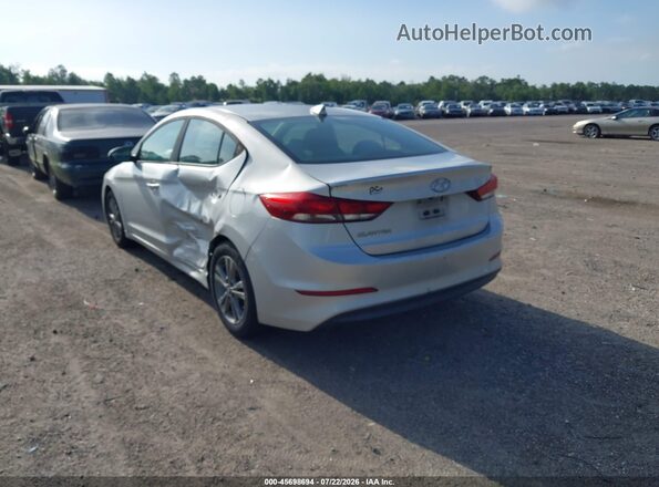 5NPD84LF1HH159075 2017 HYUNDAI ELANTRA Silver Trasero izquierdo