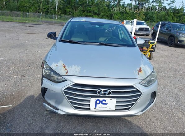 5NPD84LF1HH159075 2017 HYUNDAI ELANTRA Silver Vista del cuadro de instrumentos