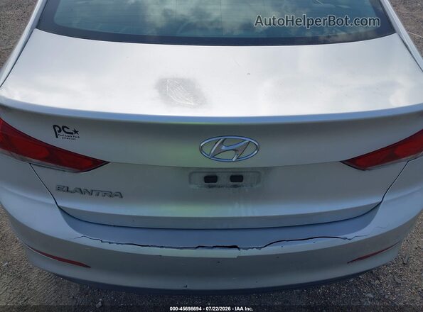 5NPD84LF1HH159075 2017 HYUNDAI ELANTRA Silver 