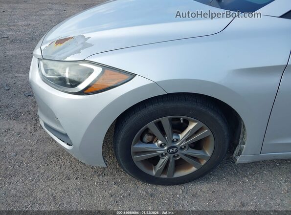 5NPD84LF1HH159075 2017 HYUNDAI ELANTRA Silver 