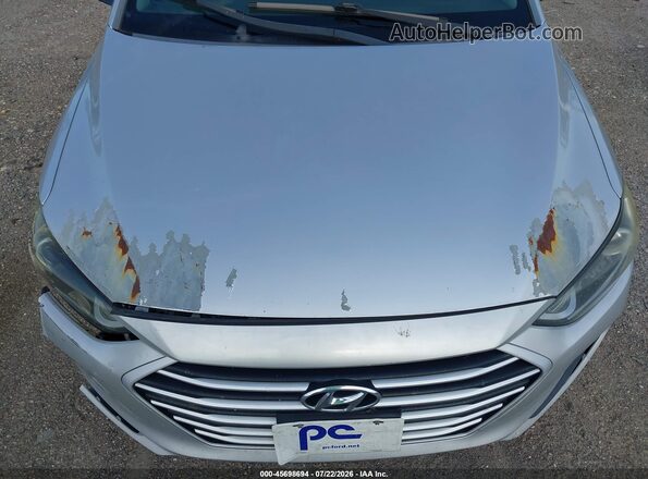 5NPD84LF1HH159075 2017 HYUNDAI ELANTRA Silver 