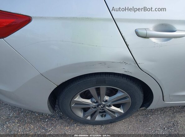 5NPD84LF1HH159075 2017 HYUNDAI ELANTRA Silver 