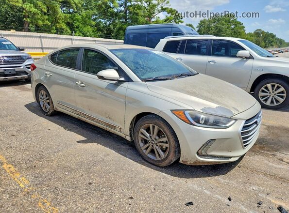 5NPD84LF1HH160811 2017 HYUNDAI ELANTRA Beige Delantero derecho