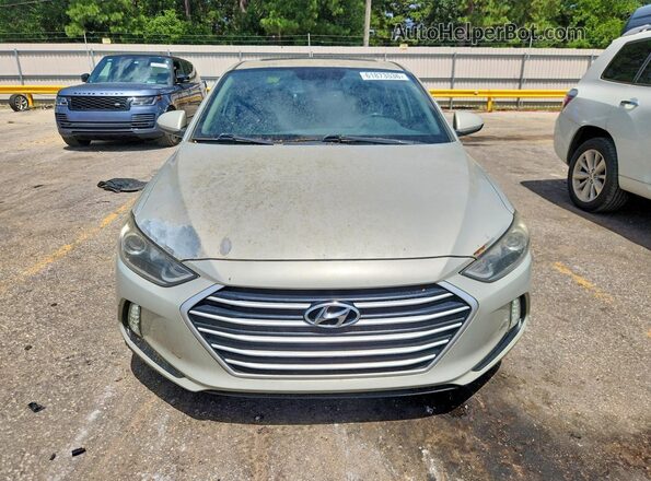 5NPD84LF1HH160811 2017 HYUNDAI ELANTRA Beige Vista frontal