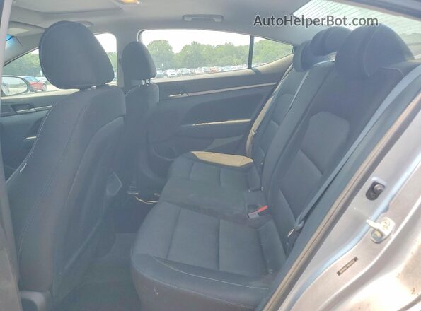5NPD84LF1HH161022 2017 HYUNDAI ELANTRA Серебряный Вид задних сидений