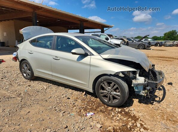 5NPD84LF1HH166074 2017 HYUNDAI ELANTRA Beige წინა მარჯვენა