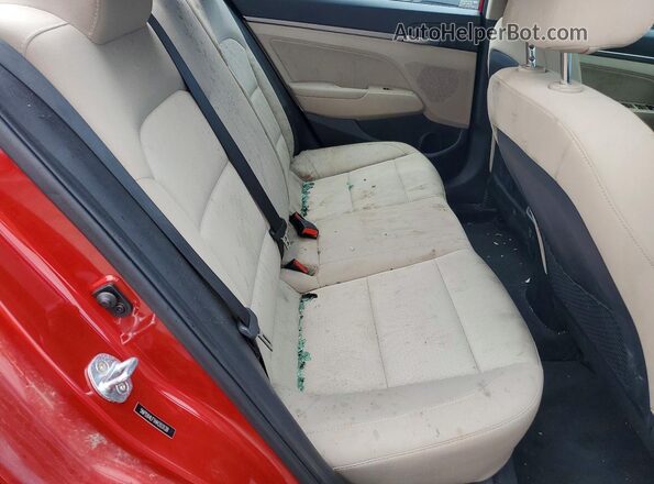 5NPD84LF1HH203138 2017 HYUNDAI ELANTRA Red Vista interior trasera