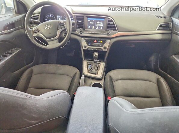 5NPD84LF1JH223847 2018 HYUNDAI ELANTRA White Առջևի վահանակի տեսք