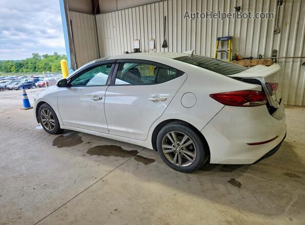 5NPD84LF1JH223847 2018 HYUNDAI ELANTRA White Հետևի ձախ
