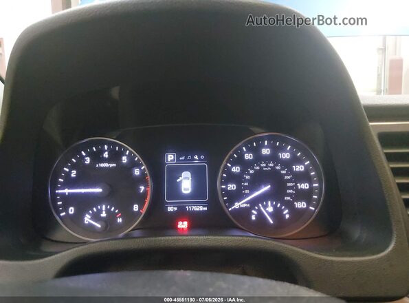 5NPD84LF1JH233195 2018 HYUNDAI ELANTRA Синий Вид задних сидений