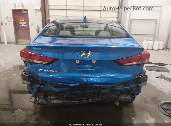 5NPD84LF1JH233195 2018 HYUNDAI ELANTRA Синий 