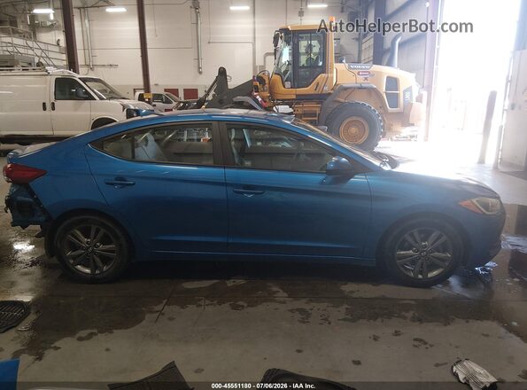 5NPD84LF1JH233195 2018 HYUNDAI ELANTRA Синий Панорамный вид салона 360°