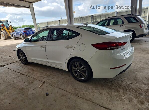 5NPD84LF1JH234380 2018 HYUNDAI ELANTRA Белый Задняя левая четверть