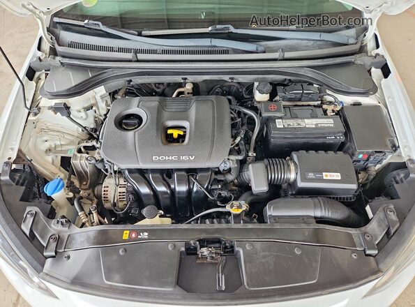 5NPD84LF1JH234380 2018 HYUNDAI ELANTRA Белый Вид задней части салона