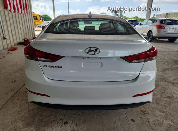 5NPD84LF1JH234380 2018 HYUNDAI ELANTRA Белый Вид сзади