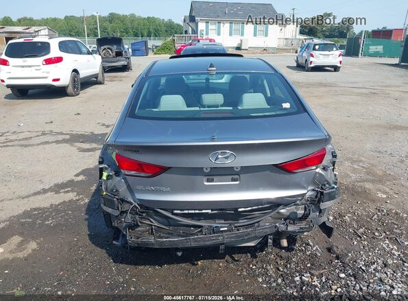 5NPD84LF1JH251910 2018 HYUNDAI ELANTRA Серый Вид спереди