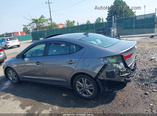 5NPD84LF1JH251910 2018 HYUNDAI ELANTRA Серый 