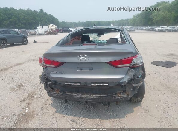 5NPD84LF1JH280730 2018 HYUNDAI ELANTRA Gray 