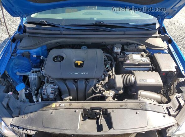 5NPD84LF1JH288178 2018 HYUNDAI ELANTRA Blue Սալոնի հետևի տեսք