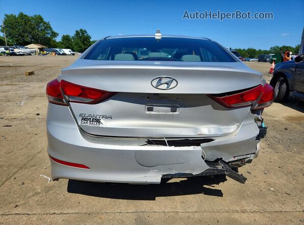 5NPD84LF1JH308025 2018 HYUNDAI ELANTRA Silver Հետևի տեսք
