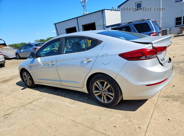 5NPD84LF1JH308025 2018 HYUNDAI ELANTRA Silver Հետևի ձախ