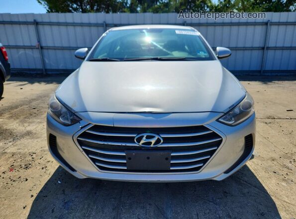 5NPD84LF1JH308025 2018 HYUNDAI ELANTRA Silver Դիմացի տեսք