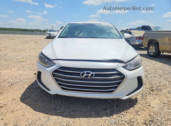5NPD84LF1JH324211 2018 HYUNDAI ELANTRA White Vista frontal