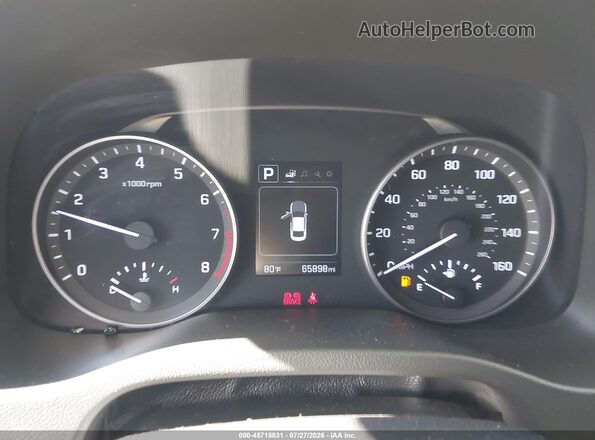 5NPD84LF1JH328680 2018 HYUNDAI ELANTRA Синий Вид задних сидений