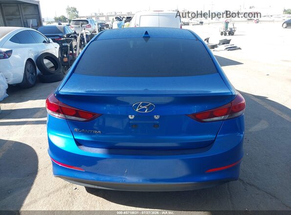 5NPD84LF1JH328680 2018 HYUNDAI ELANTRA Синий 