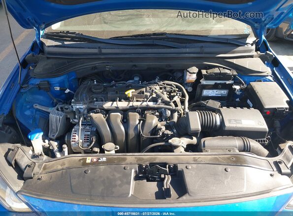 5NPD84LF1JH328680 2018 HYUNDAI ELANTRA Синий Вид сзади