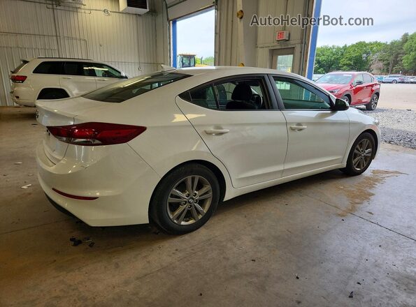 5NPD84LF1JH356625 2018 HYUNDAI ELANTRA White უკანა მარჯვენა