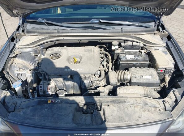 5NPD84LF1JH380374 2018 HYUNDAI ELANTRA Gray Rear view