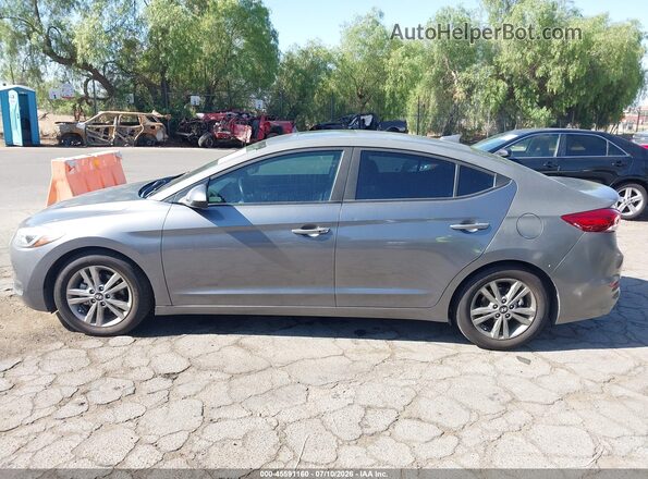5NPD84LF1JH380374 2018 HYUNDAI ELANTRA Gray 360 interior view