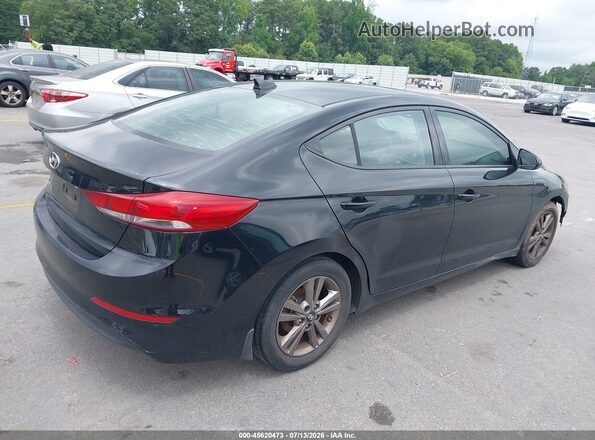 5NPD84LF1JH384098 2018 HYUNDAI ELANTRA Black უკანა მარჯვენა