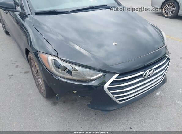 5NPD84LF1JH384098 2018 HYUNDAI ELANTRA Black წინა ხედი