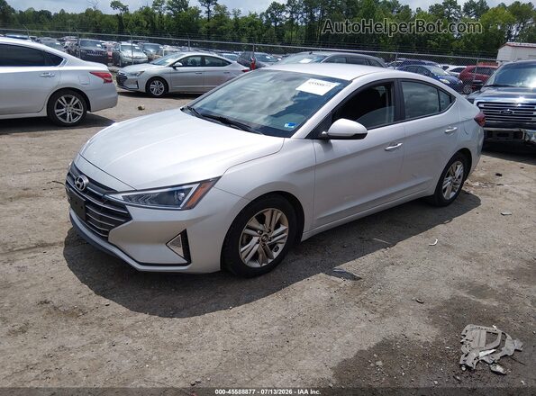 5NPD84LF1KH421099 2019 HYUNDAI ELANTRA Silver Передня ліва чверть