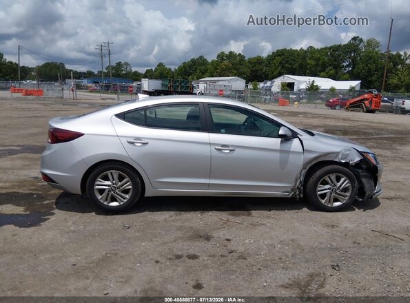 5NPD84LF1KH421099 2019 HYUNDAI ELANTRA Silver Вид задньої частини салону