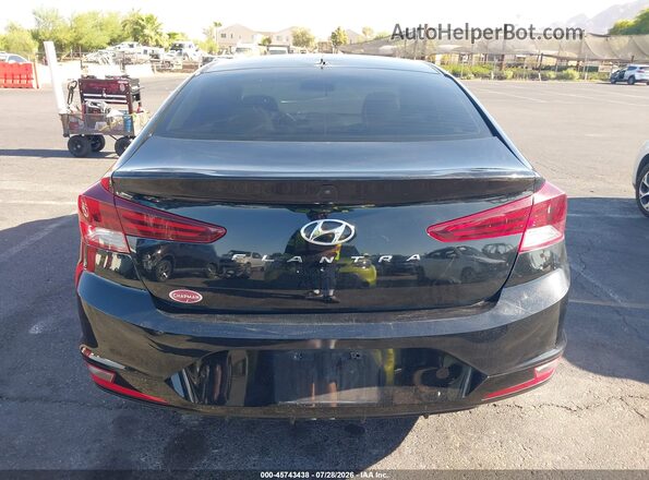 5NPD84LF1KH443149 2019 HYUNDAI ELANTRA Black 