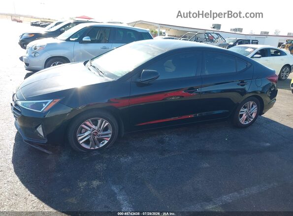 5NPD84LF1KH443149 2019 HYUNDAI ELANTRA Black Widok wnętrza 360 stopni
