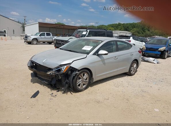 5NPD84LF1KH474496 2019 HYUNDAI ELANTRA Silver Передня ліва чверть