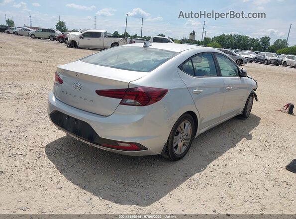 5NPD84LF1KH474496 2019 HYUNDAI ELANTRA Silver Задня права чверть