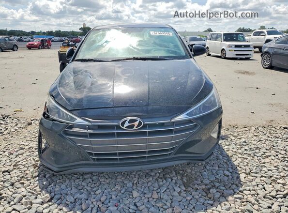 5NPD84LF1KH476233 2019 HYUNDAI ELANTRA Black Vista frontal