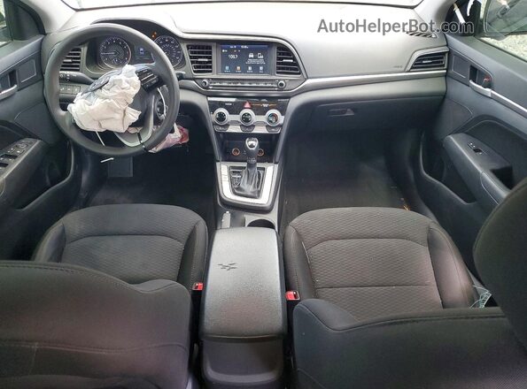 5NPD84LF1KH476233 2019 HYUNDAI ELANTRA Black Vista del salpicadero