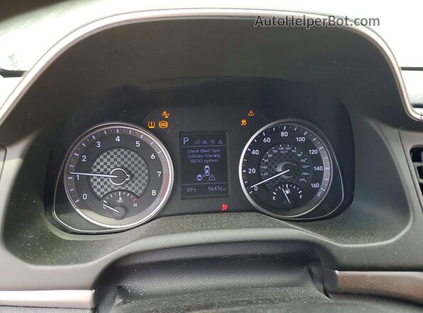 5NPD84LF1KH476233 2019 HYUNDAI ELANTRA Black Vista del cuadro de instrumentos