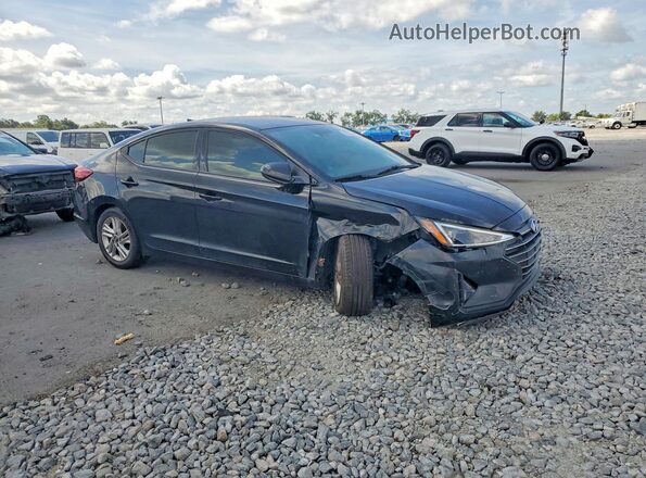 5NPD84LF1KH476233 2019 HYUNDAI ELANTRA Black Delantero derecho