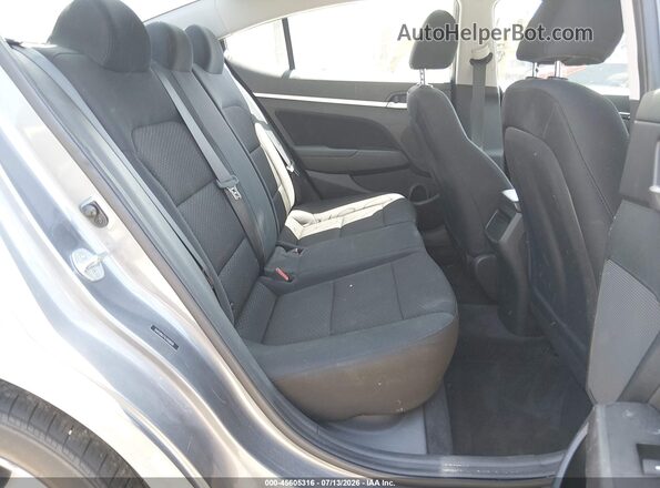 5NPD84LF1LH508020 2020 HYUNDAI ELANTRA Gray VIN կոդի պիտակի տեսք