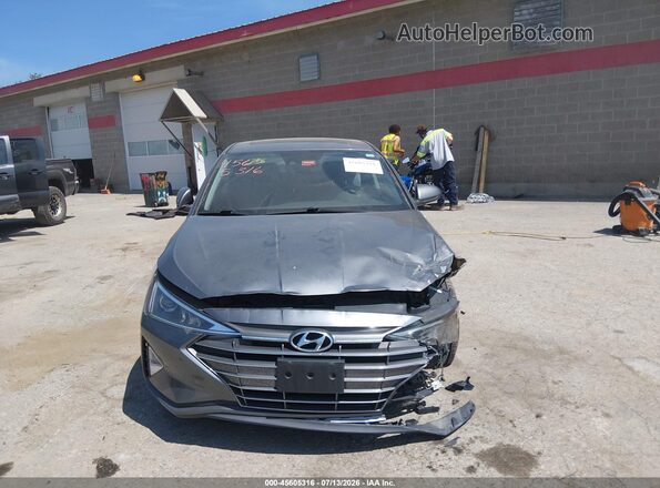 5NPD84LF1LH508020 2020 HYUNDAI ELANTRA Gray Դիմացի տեսք
