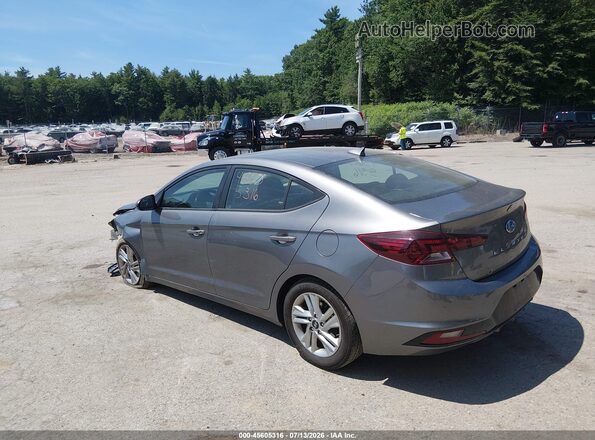 5NPD84LF1LH508020 2020 HYUNDAI ELANTRA Gray Հետևի ձախ