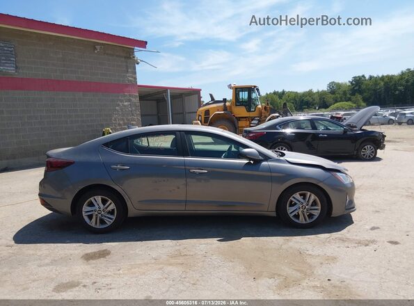 5NPD84LF1LH508020 2020 HYUNDAI ELANTRA Gray Սալոնի 360 աստիճան տեսք